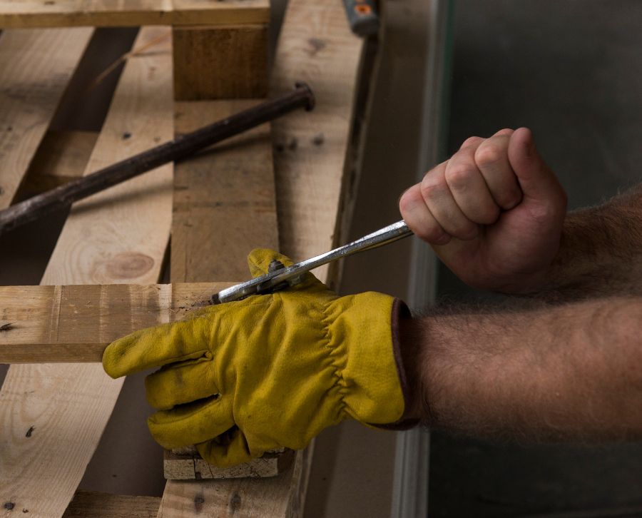 cómo saber si la madera de un palet esta podrida